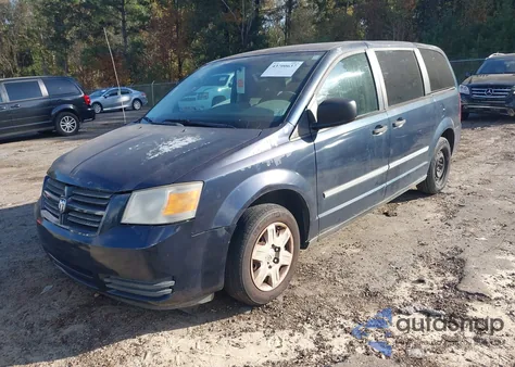 2008 Dodge Grand Caravan Se z USA, uszkodzony, nr VIN 1D8HN44H88B118987